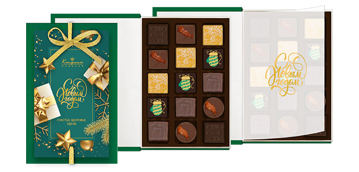 Книга с конфетами ассорти Книга с конфетами ассорти