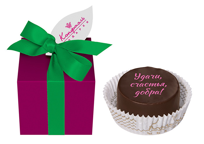 Черничное суфле в горьком шоколаде из коллекции Горный вереск