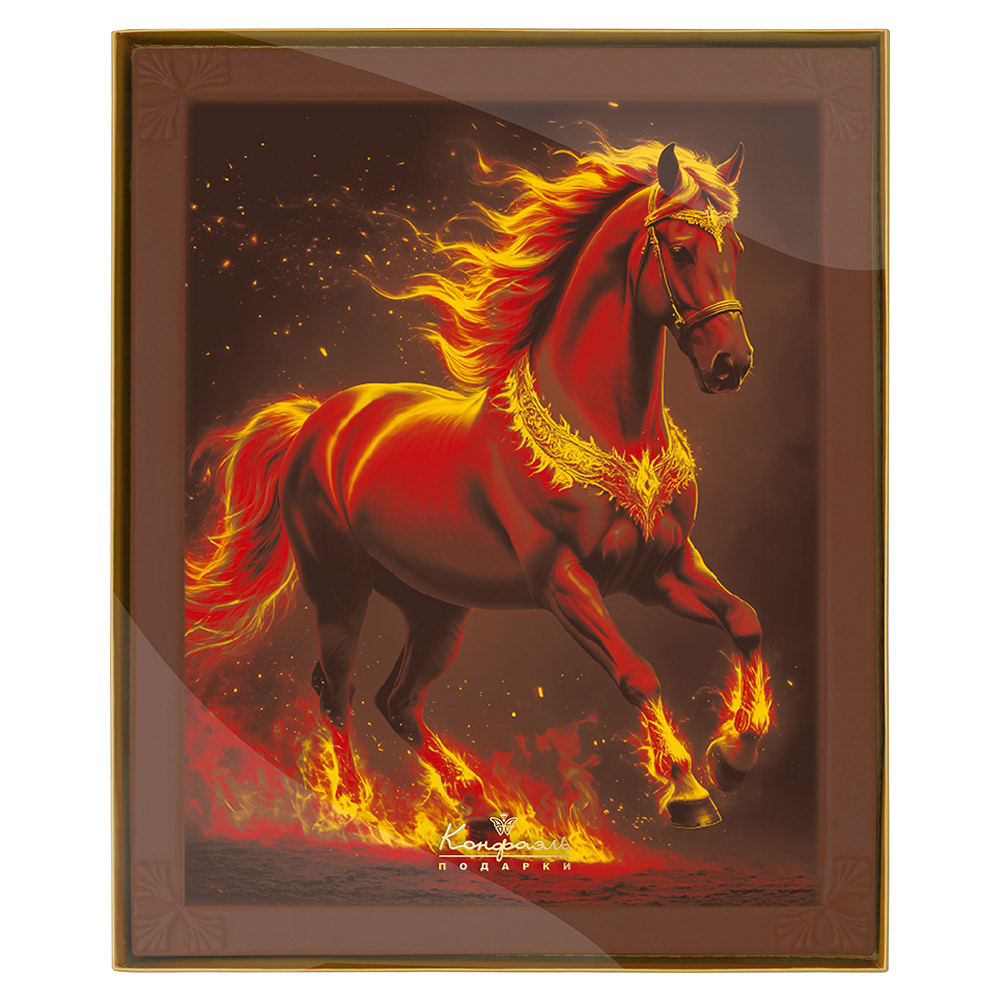 «Картина молочный шоколад 1100г из коллекции Символы года 2026 «Картина молочный шоколад 1100г из коллекции Символы года 2026