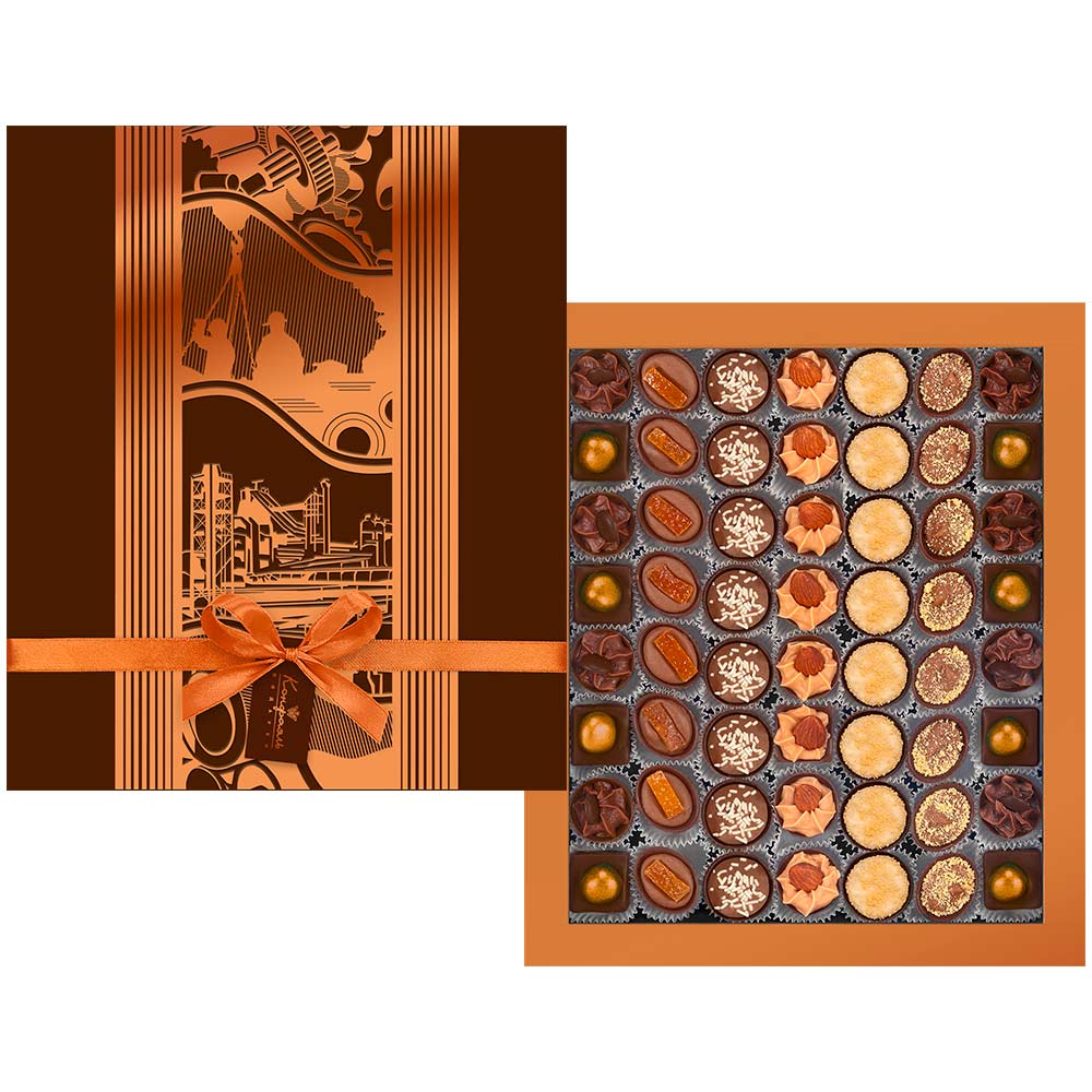 Набор конфет ручной работы День Металлурга