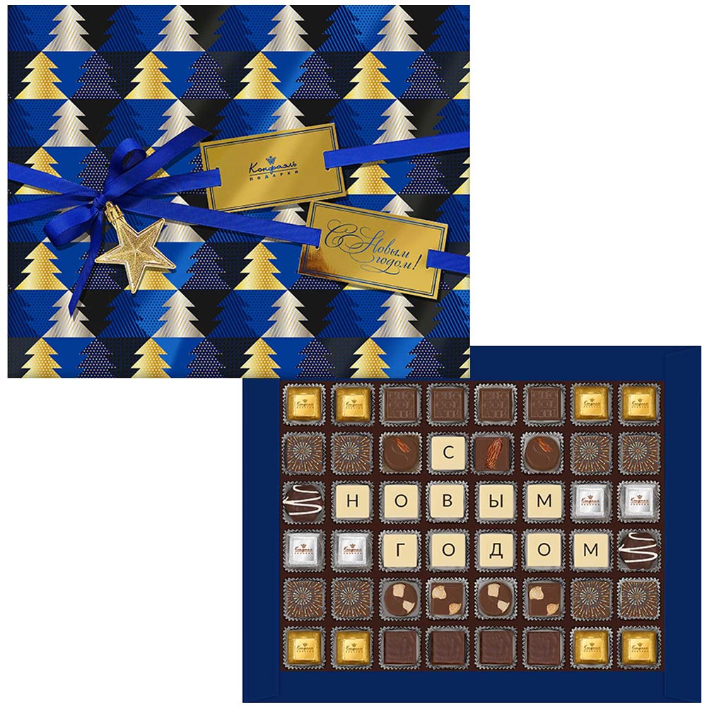 «Шоколадные конфеты ассорти, суфле, мармелад 420г из коллекции Элегантная зима «Шоколадные конфеты ассорти, суфле, мармелад 420г из коллекции Элегантная зима