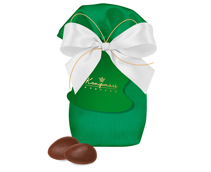 Драже Миндаль в горьком шоколаде 150г из коллекции Новогоднее настроение