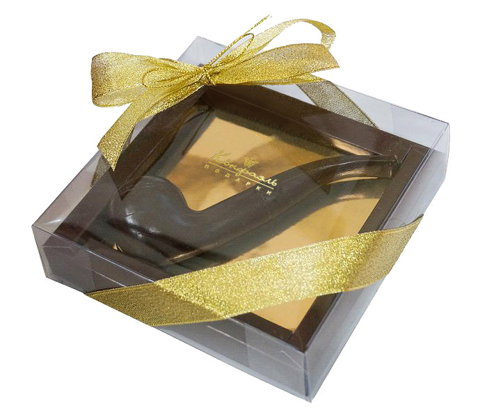 Трубка из горького шоколада