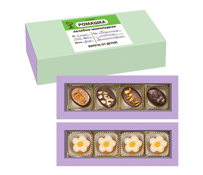 Набор конфет ручной работы и мармелада