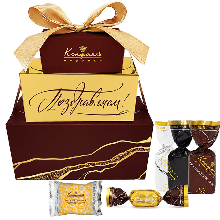 Набор мармеладных конфет, суфле, мягкий грильяж из коллекции Мужская коллекция Набор мармеладных конфет, суфле, мягкий грильяж из коллекции Мужская коллекция