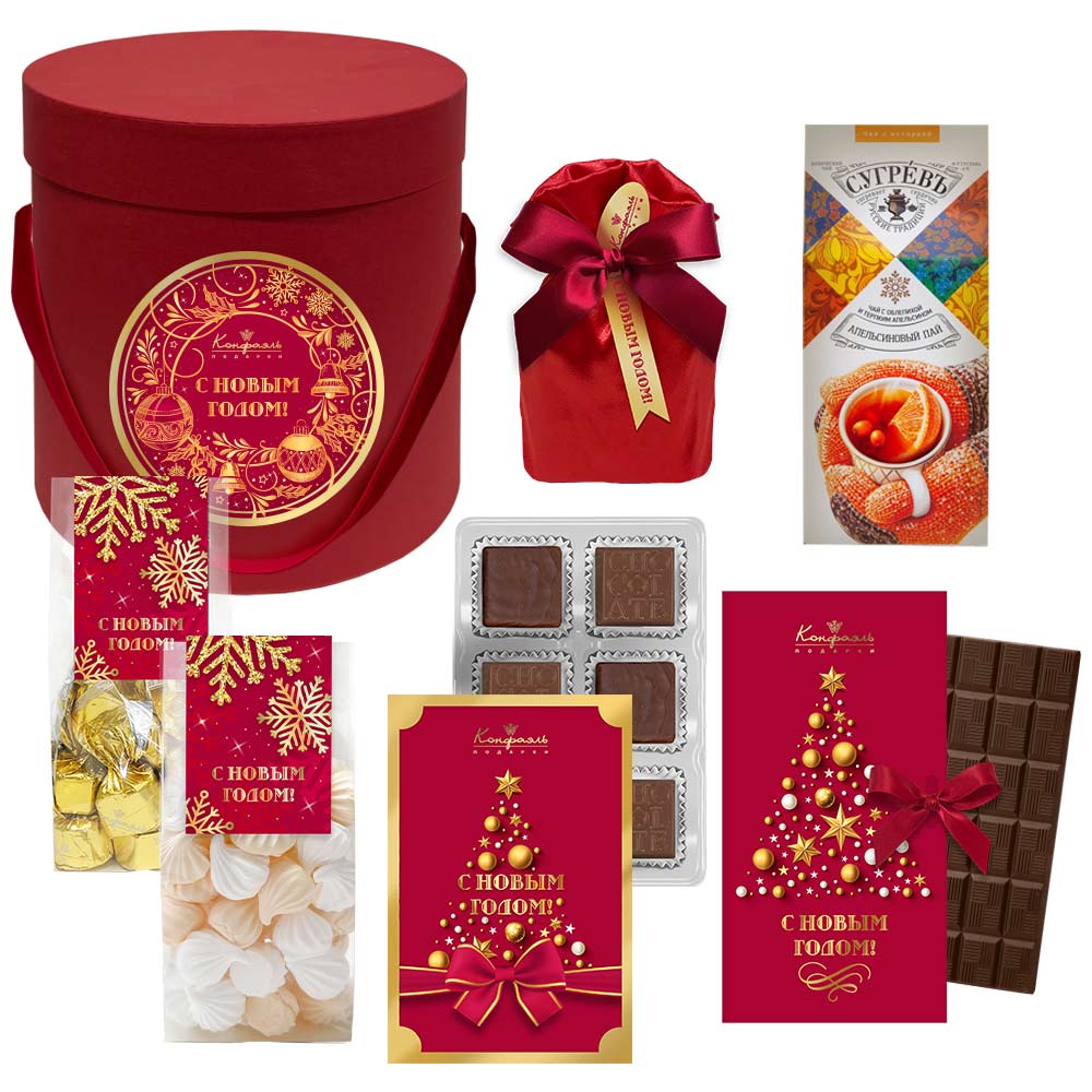 «Набор конфет: ассорти, драже, меренги, чай, шоколад из коллекции Царственная зима «Набор конфет: ассорти, драже, меренги, чай, шоколад из коллекции Царственная зима
