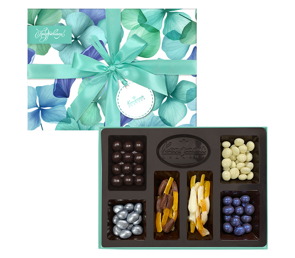 Набор драже и цукатов из коллекции Энергия бирюзы