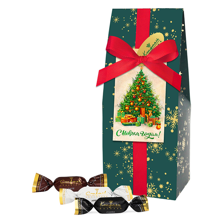 Набор сухофруктов в шоколаде зеленый 230г Набор сухофруктов в шоколаде зеленый 230г