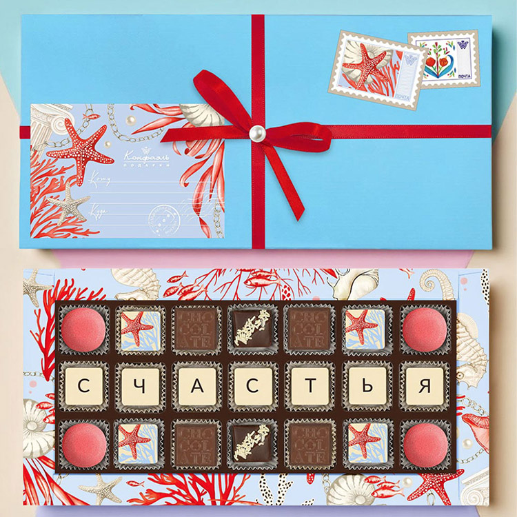 Набор: мармелад желейный, конфеты глазированные, ассорти 225г из коллекции Жемчужная