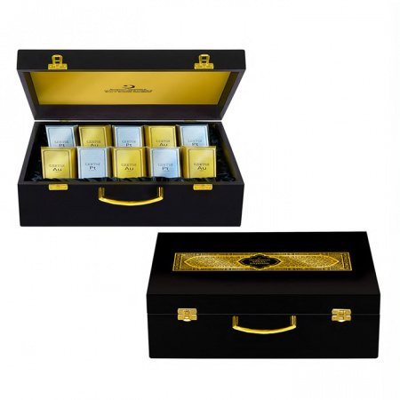 Шкатулка с горьким и белым шоколадом 4065г