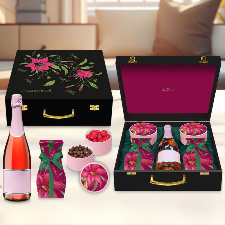 Шкатулка: драже, мармелад-суфле, мармелад 545г