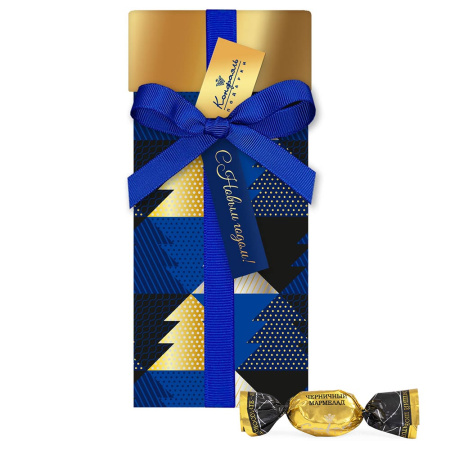 Черничный мармелад в горьком шоколаде 190г