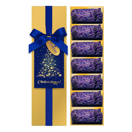 Набор мармелада-суфле в шоколаде 105г - С Новым Годом!