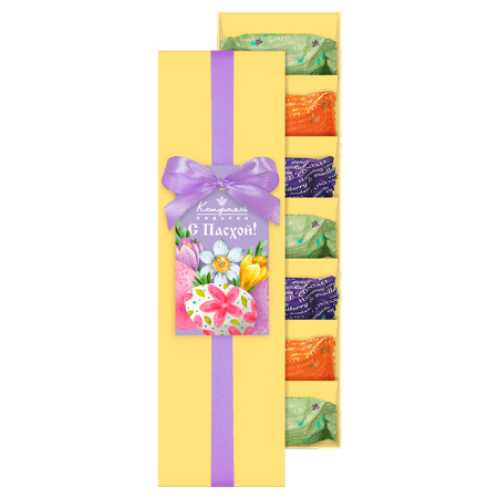 Фруктовый мармелад и ванильное суфле набор с Пасхой 105г