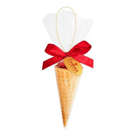 Подарочный набор-кулек: драже, вафельный рожок 45г
