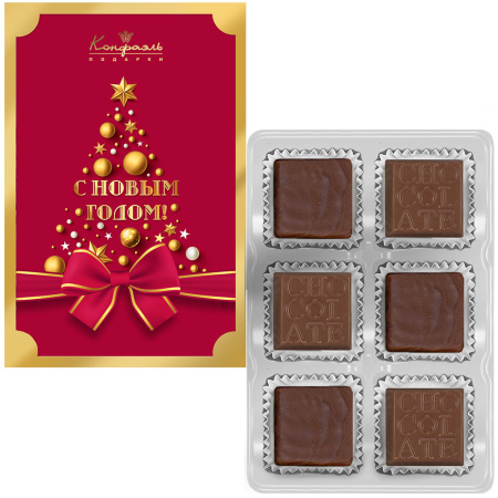 Набор суфле и шоколадных конфет ассорти набор 45г