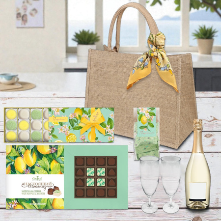 Набор: мармелад, конфеты ассорти, мармелад-суфле 545г