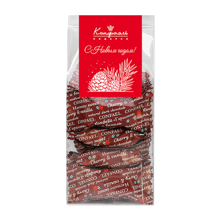 Набор мармелада-суфле (вишня-ваниль) в горьком шоколаде