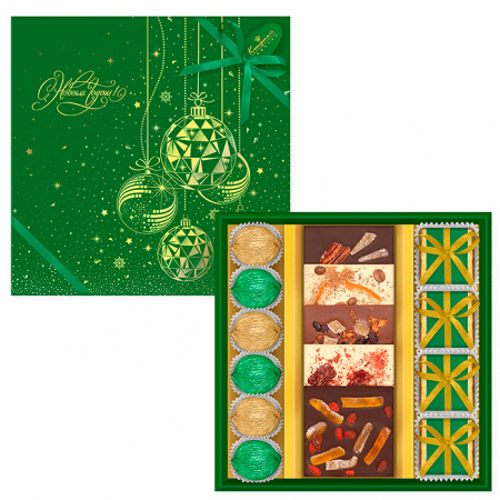 Подарочный набор: шоколада, конфет 435г