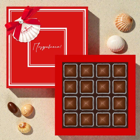 "Поздравляем" конфеты шоколадные "Ассорти" 170г