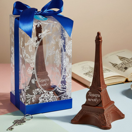 Эйфелева башня шоколад молочный