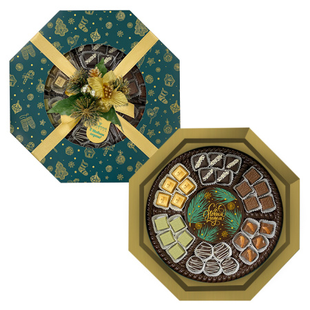 Набор конфет ассорти 385 г - С Новым Годом