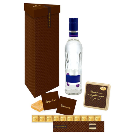 Набор шоколада, ассорти, мармелада, марципана 1205г