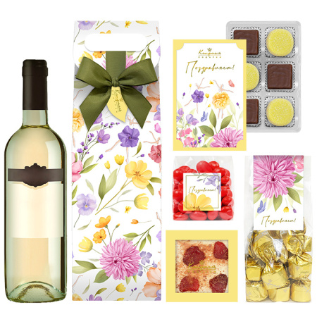 Набор суфле, ассорти, драже, шоколада