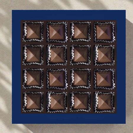 Шоколадные конфеты «ассорти» с шоколадной начинкой 170г