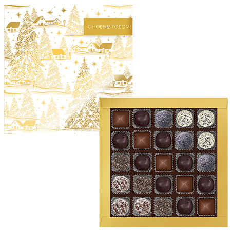 Набор конфет ручной работы из хурмы и абрикоса, ирис, ассорти 280г