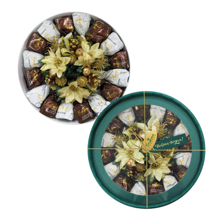 Набор клубничного и шоколадного суфле-безе 265г