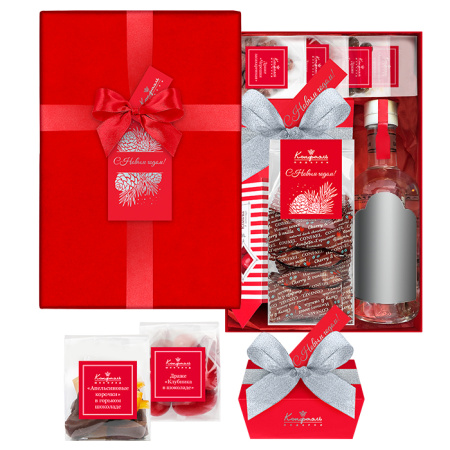 Набор шоколада, цукатов, драже и конфет