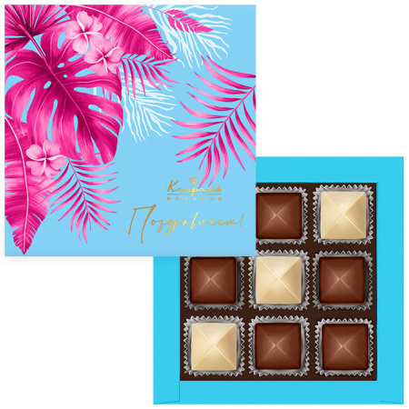 Шоколадные конфеты ассорти набор малый 95г