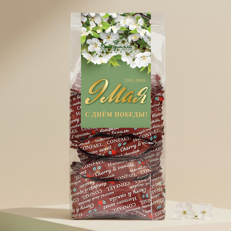 "С Днем победы!" мармелад-суфле (вишня и ваниль)