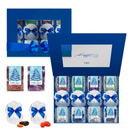 Модный подарочный набор: шоколад, драже, конфеты 2100г