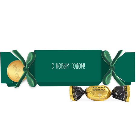 Мармелад черничный в горьком шоколаде 70г