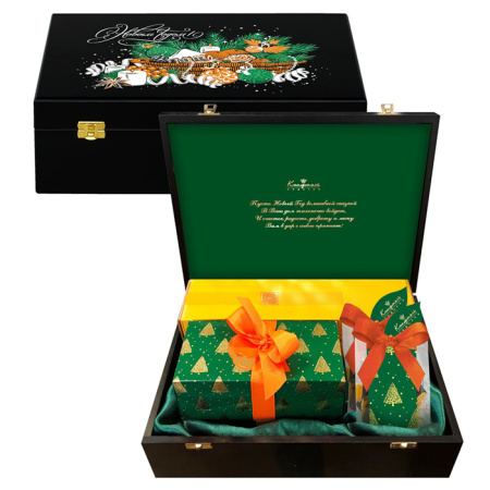 Подарочная шкатулка: конфеты глазированные суфле+безе, "Цукаты" 635г