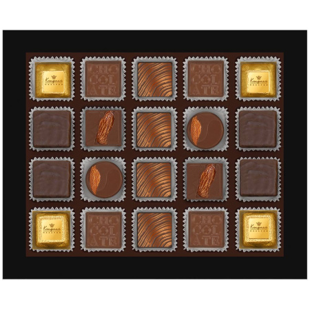 Шоколадные конфеты ассорти, суфле "День нефтяника" 175г