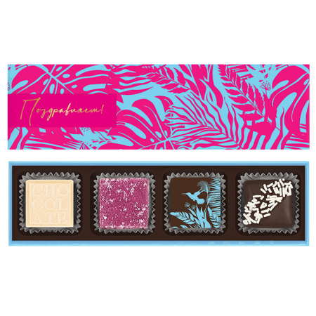 Шоколадные конфеты ассорти набор малый 40г