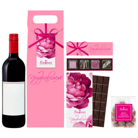 Набор цукатов, шоколада и конфет ассорти