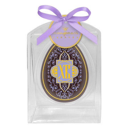 Яйцо из молочного шоколада с декором ХВ 30г