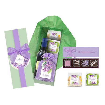 Подарочный набор цукатов, ассорти, драже, сухофруктов