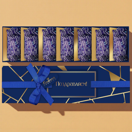 Мармелад-суфле (черника и ваниль) в шоколаде 105г