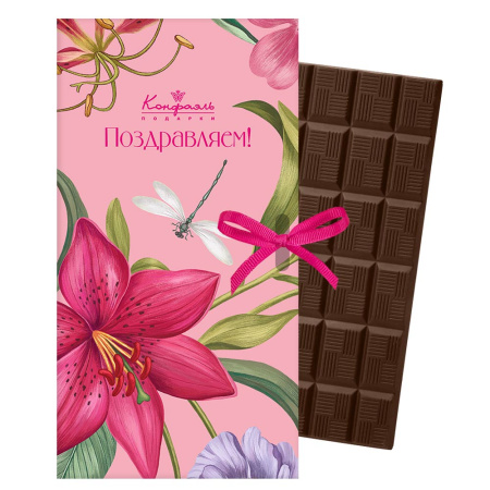 "Поздравляем!" молочный шоколад 60г