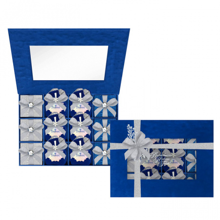 Подарочный набор Модный тренд: драже, конфеты, ассорти 2325г