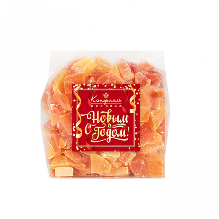 Подарочный пакет с цукатами "Папайя" 150г