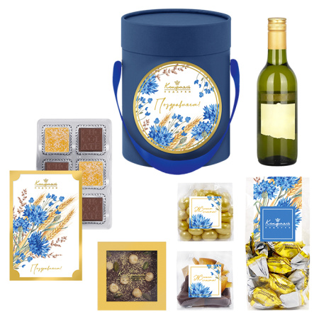 Набор конфет: ассорти, мармелада, цукатов, шоколада