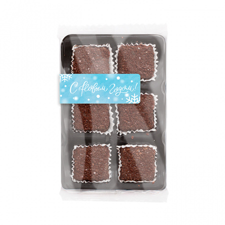 Шоколадные конфеты ручной работы 80г