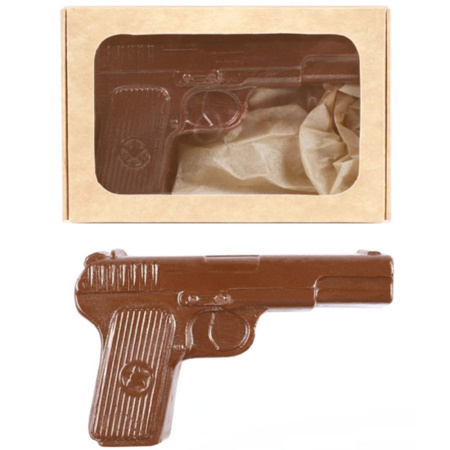Пистолет малый шоколад молочный 55г