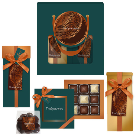 Набор: конфеты ассорти, сухофрукты, драже, кофе Набор: конфеты ассорти, сухофрукты, драже, кофе